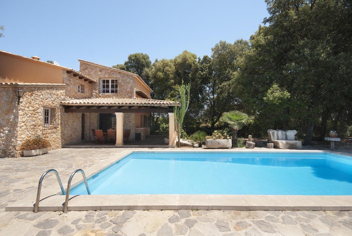 Pool before